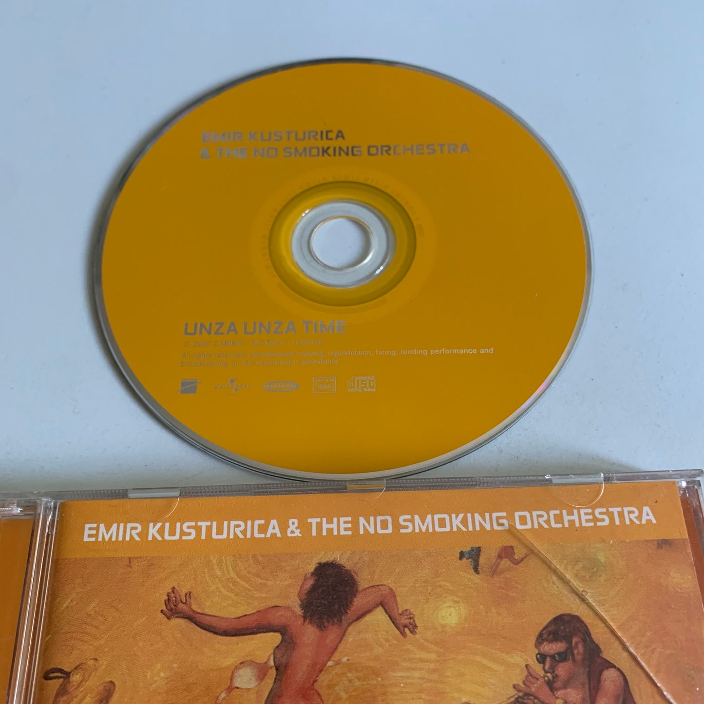 CD - Emir Kusturica & The No Smoking Orchestra - Unza Unza Time - 2000 Occasion