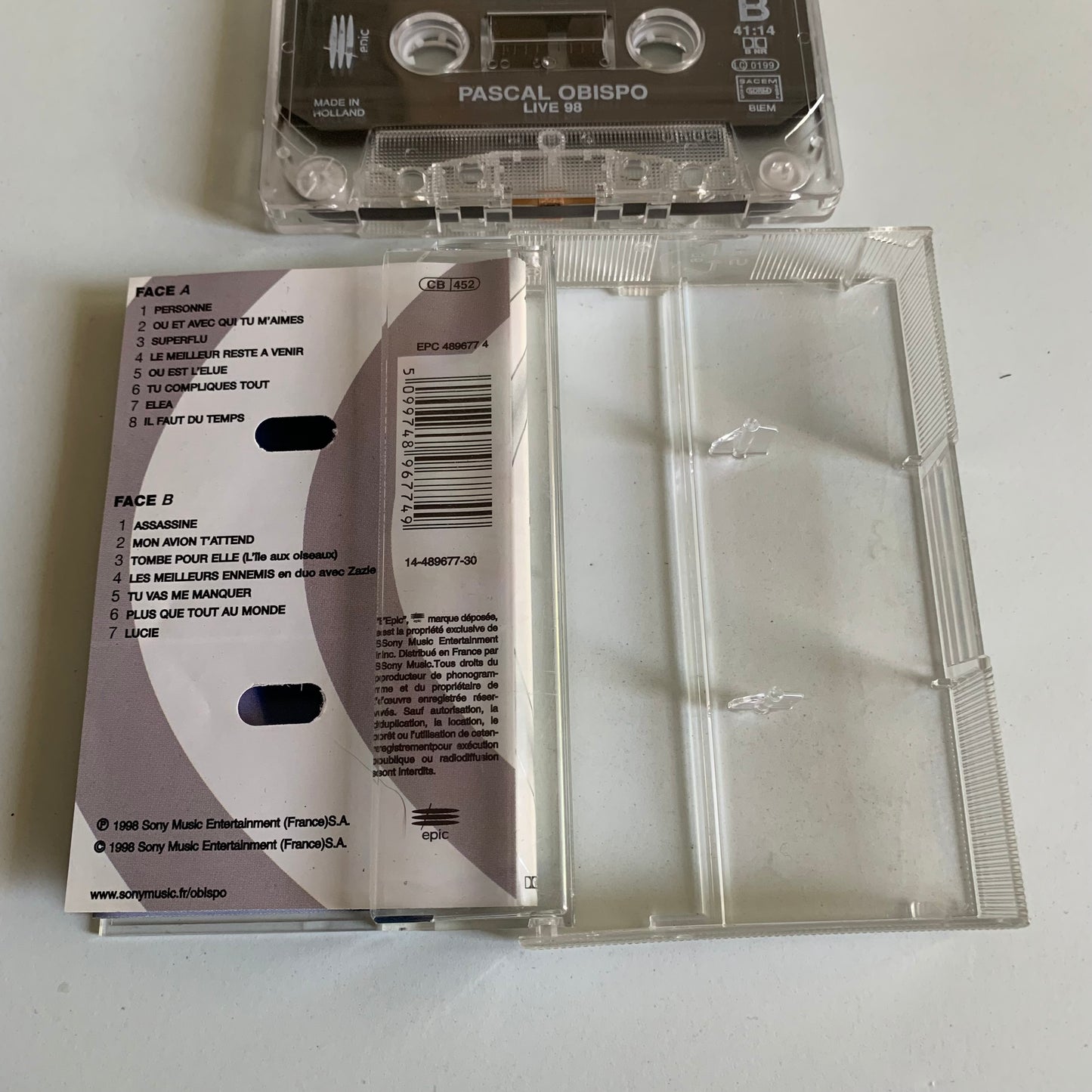 Pascal Obispo - Live 98 - 1998 Occasion