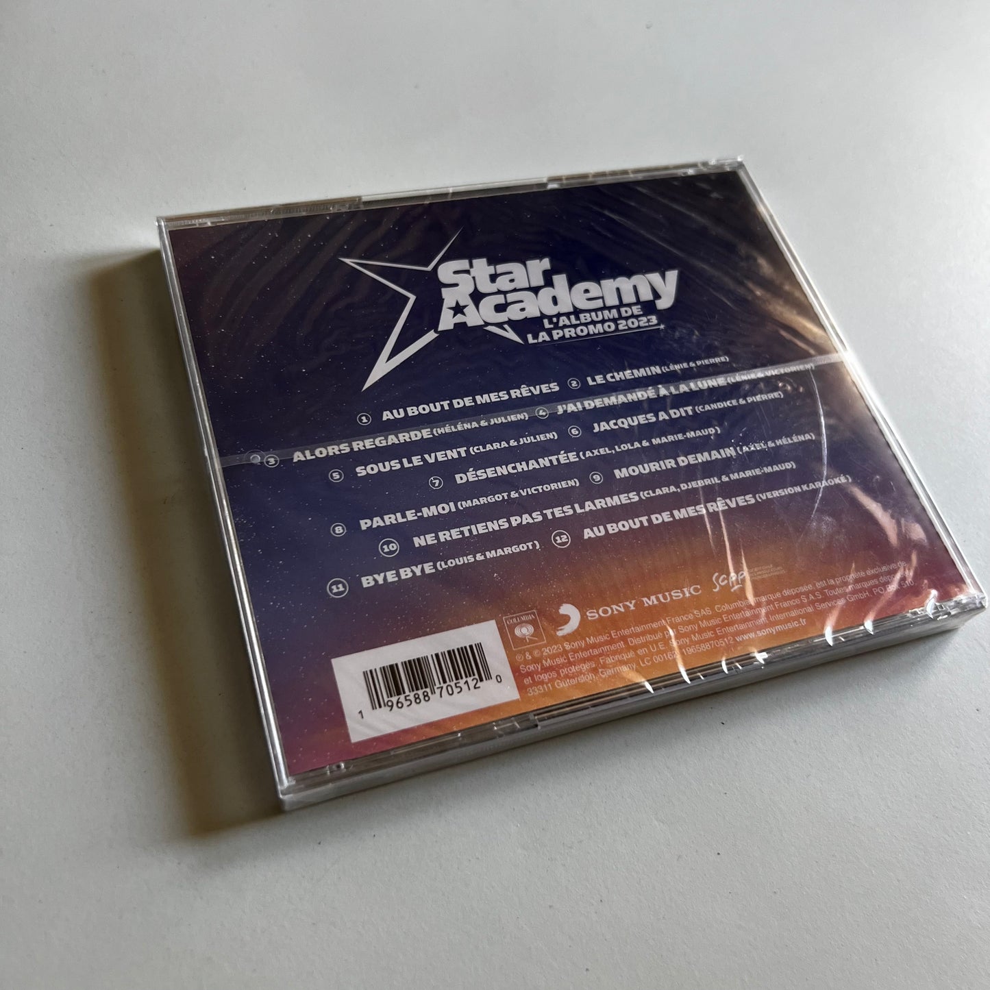 CD - Star Academy - L'album De La Promo 2023 Neuf sous Blister