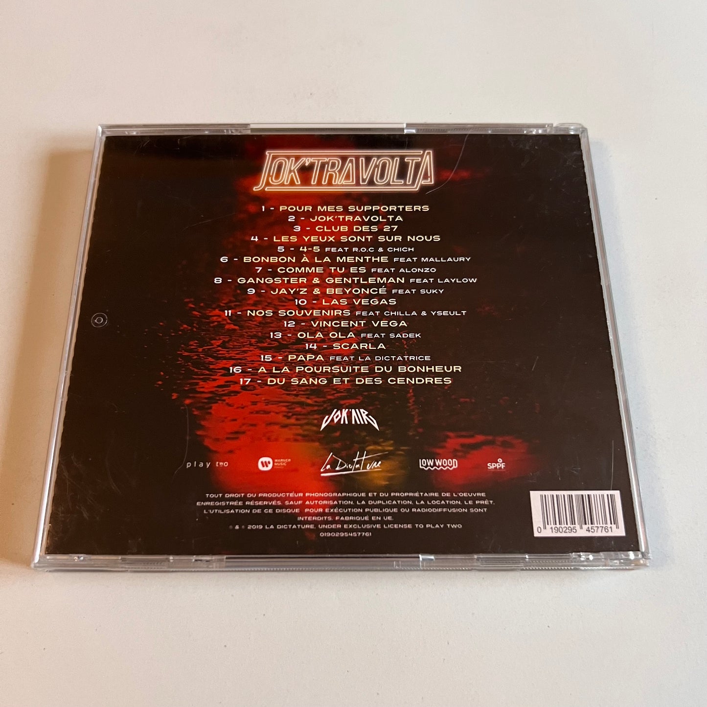 CD - Jok'air - Jok'Travolta - 2019