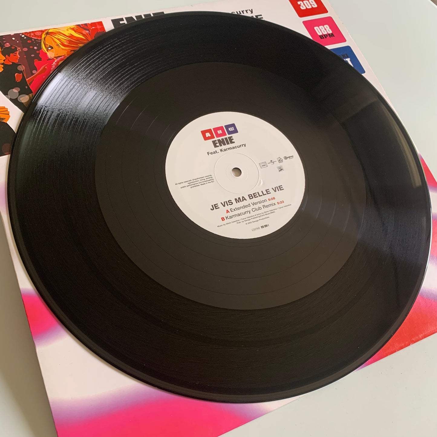 Enie - Je Vis Ma Belle Vie - 12’ 45RPM 2003 Occasion
