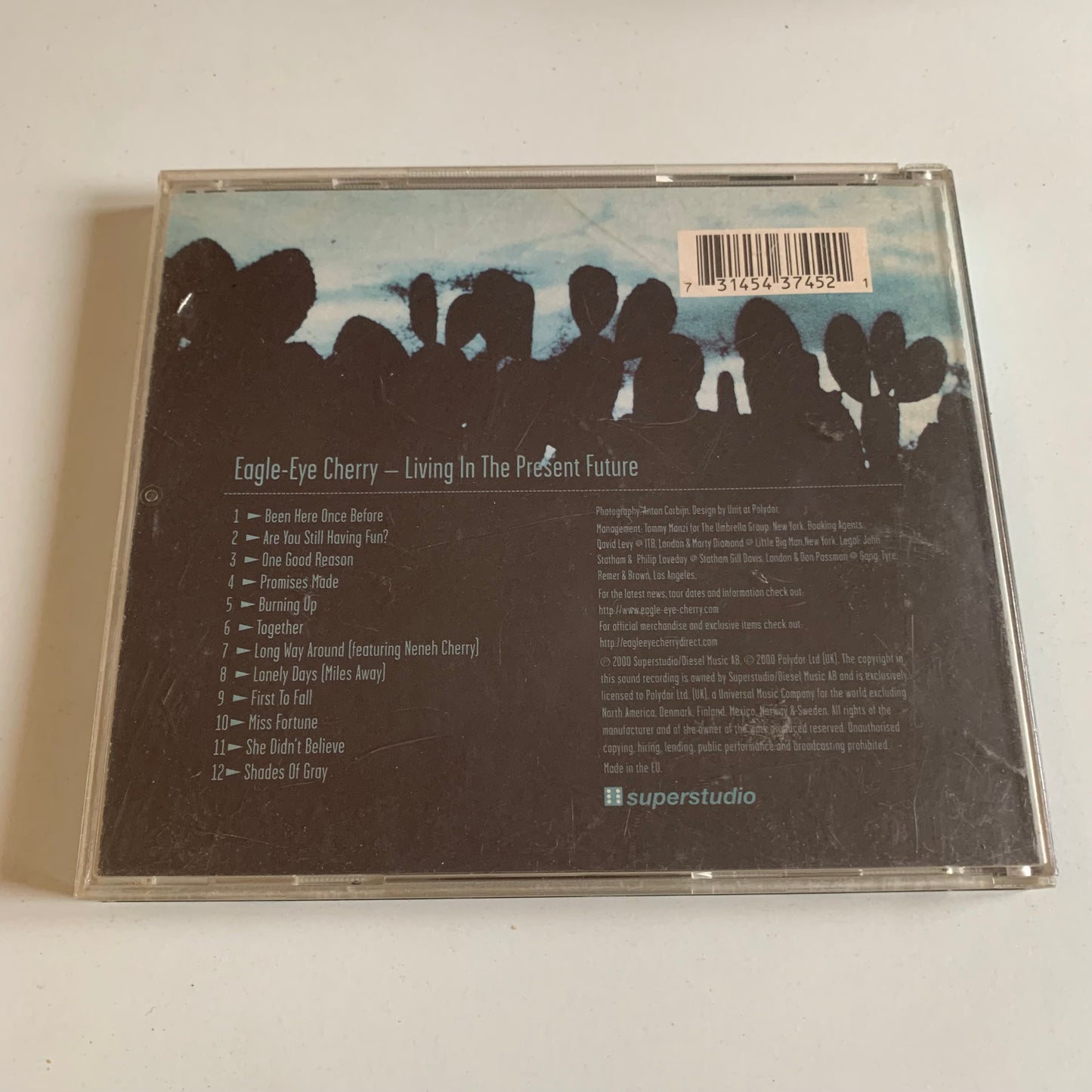 CD - Eagle-Eye Cherry - Living In The Present Future - 2000