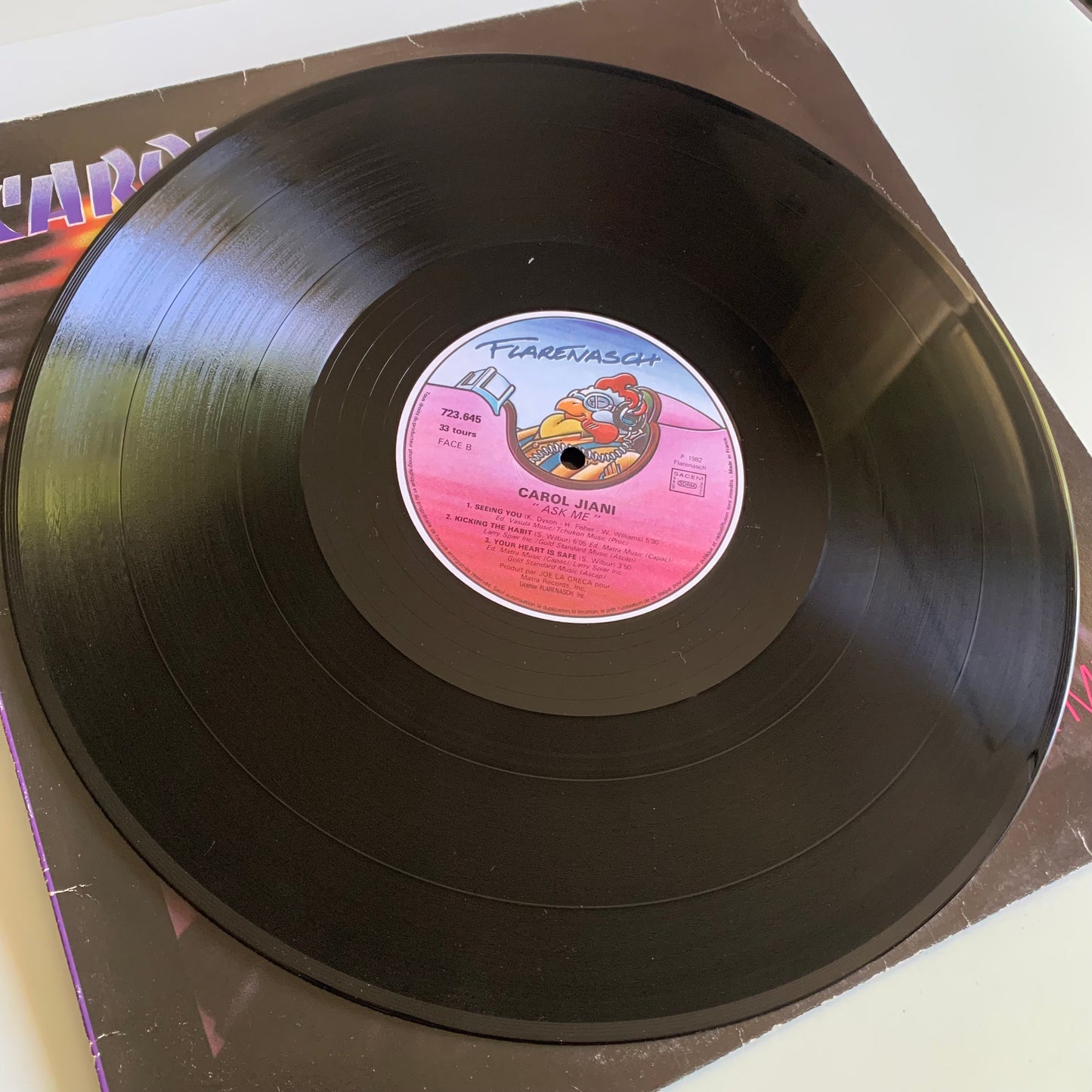Carol Jiani - Ask Me - LP 1982 Occasion