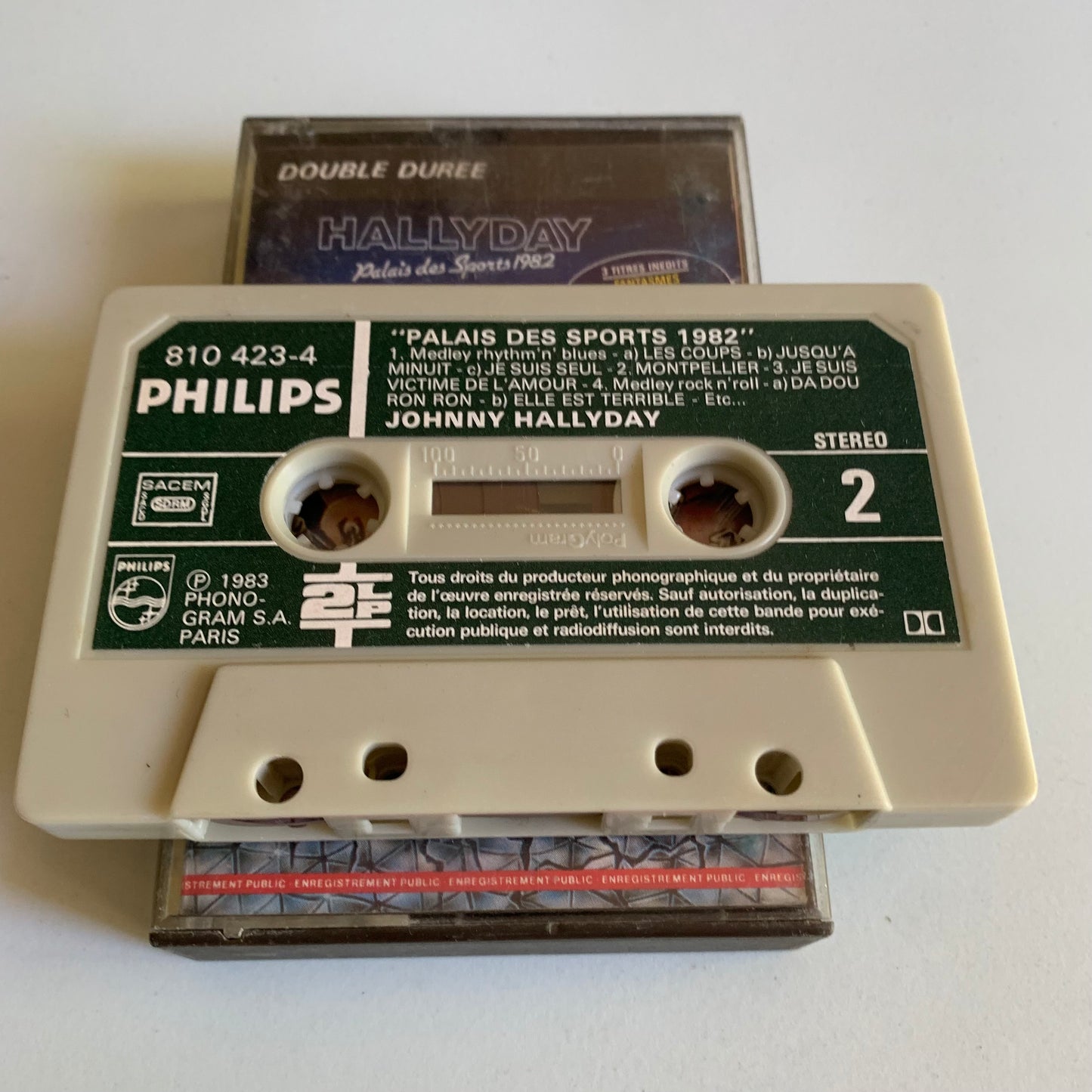 Johnny Hallyday - Palais Des Sports 1982 - 1982 Occasion