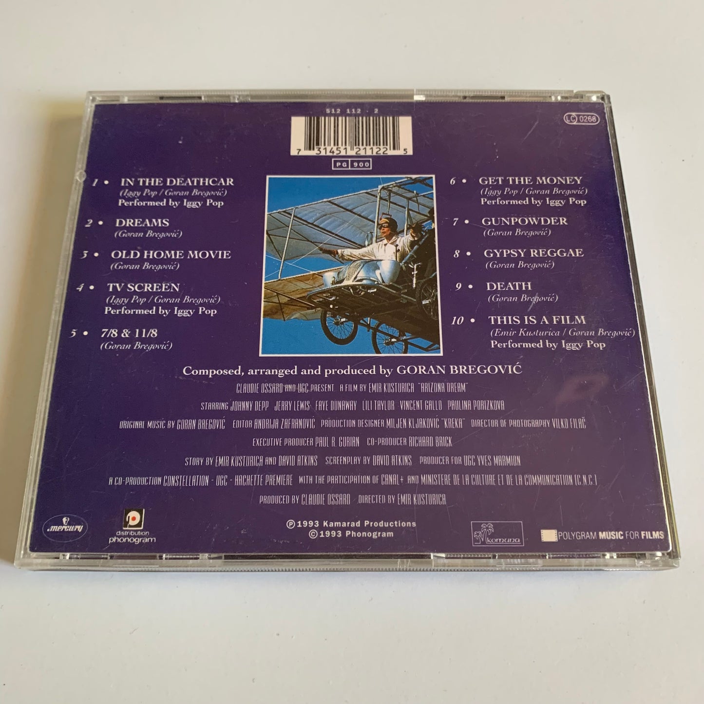 Goran Bregović - Arizona Dream (Original Motion Picture Soundtrack) - 1993 Occasion