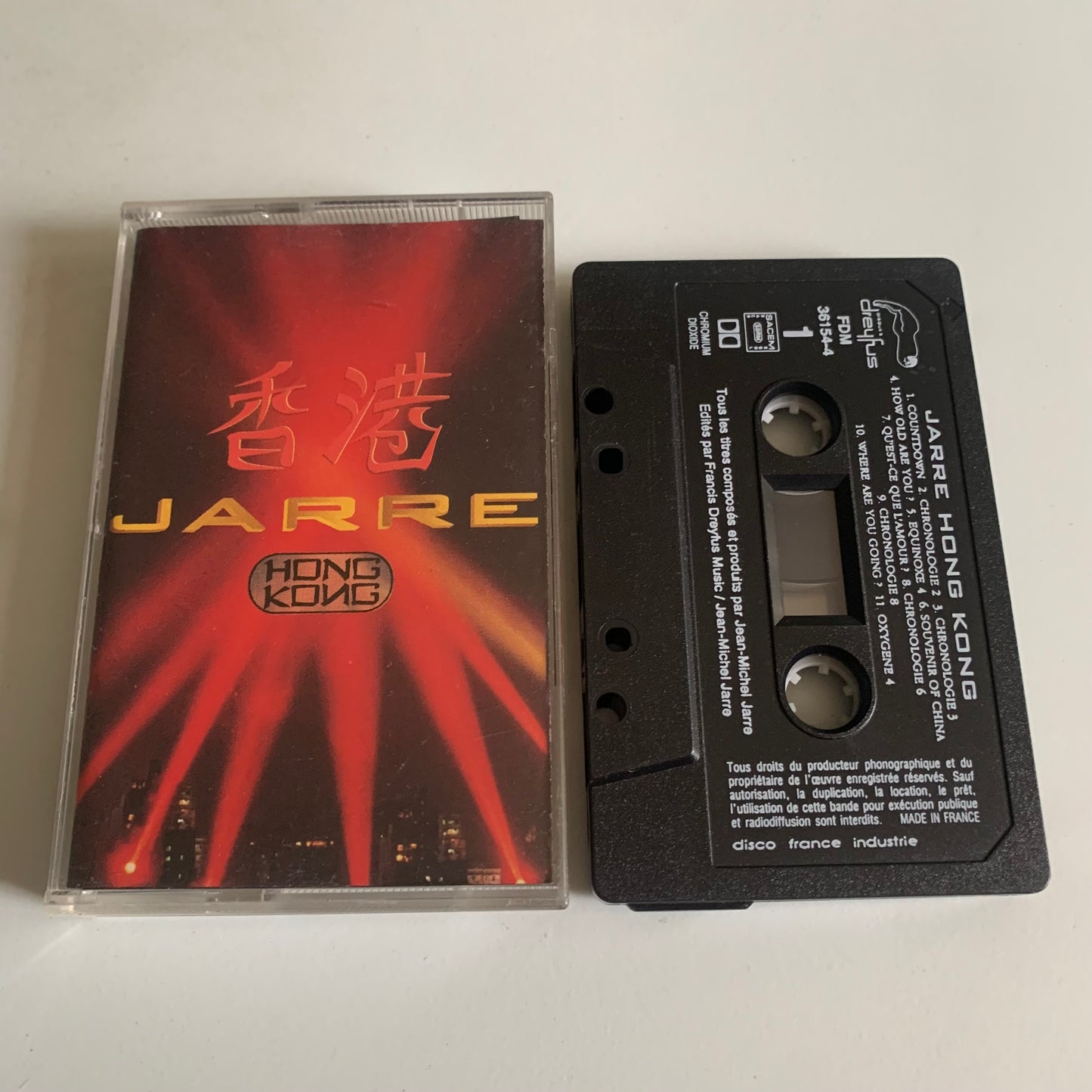 Jean Michel Jarre - Hong Kong - 1994 Occasion