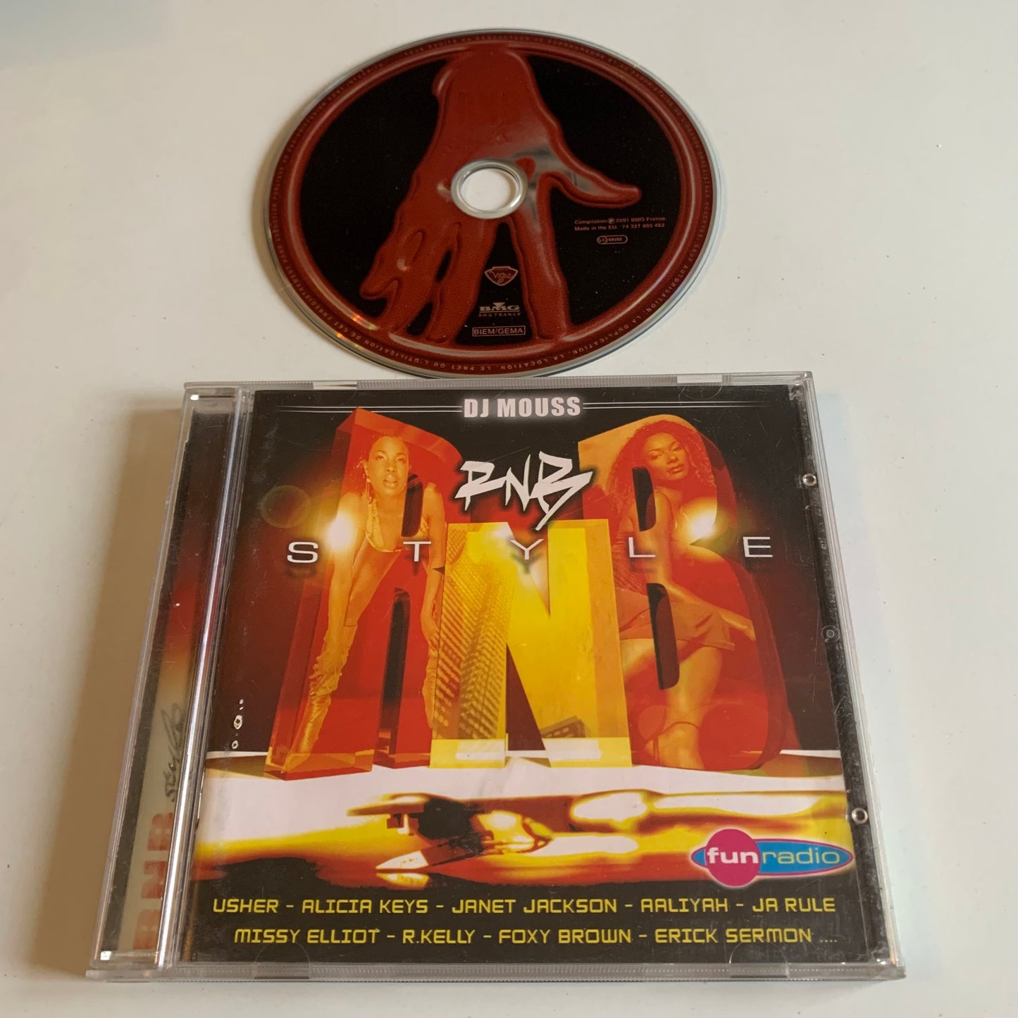 CD - DJ Mouss - RNB Style - 2001 Occasion