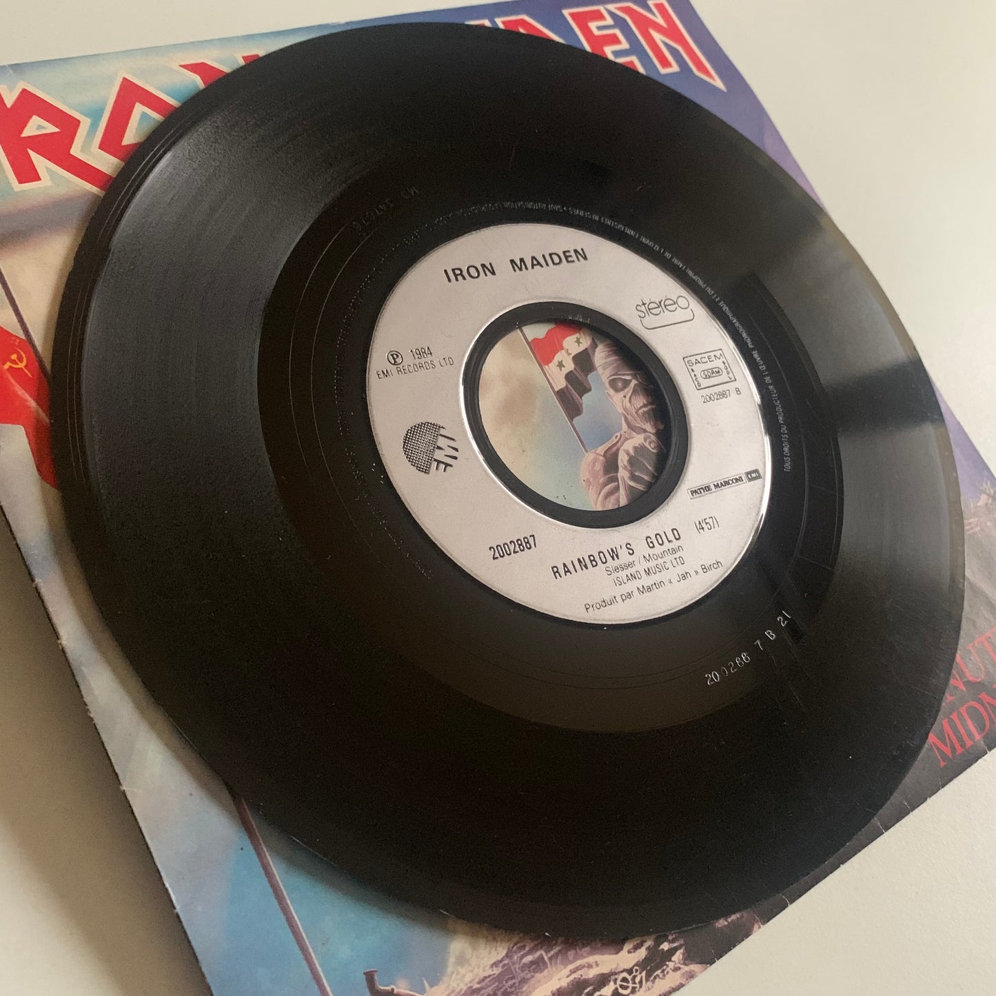 Iron Maiden - 2 Minutes To Midnight - Single 1984 Occasion