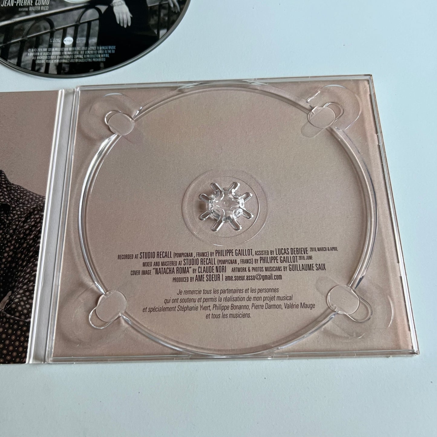 CD - Jean-Pierre Como - My Little Italy - 2020