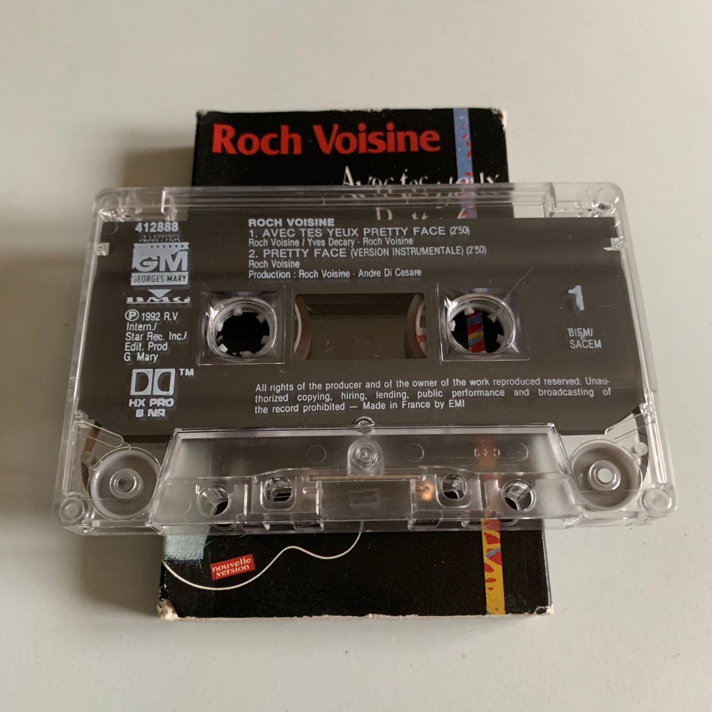 Roch Voisine - Avec Tes Yeux Pretty Face - Single 1992 Occasion