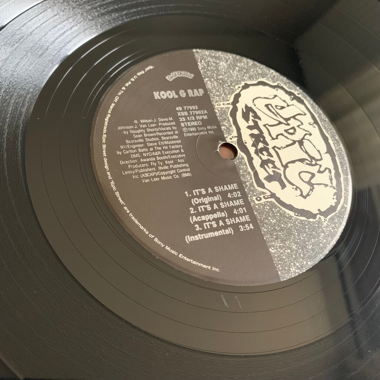 Kool G Rap - It's A Shame - Single 1995