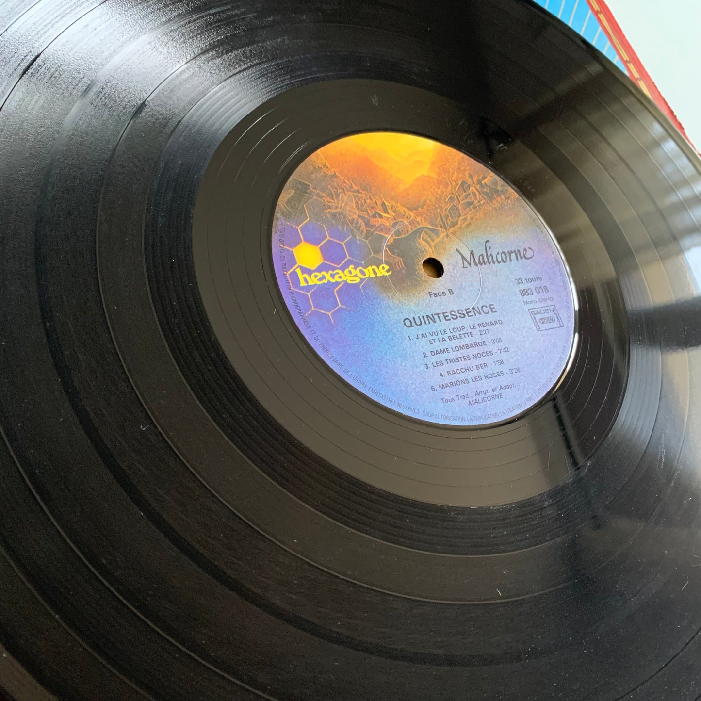 Malicorne - Quintessence - LP 1977 Occasion