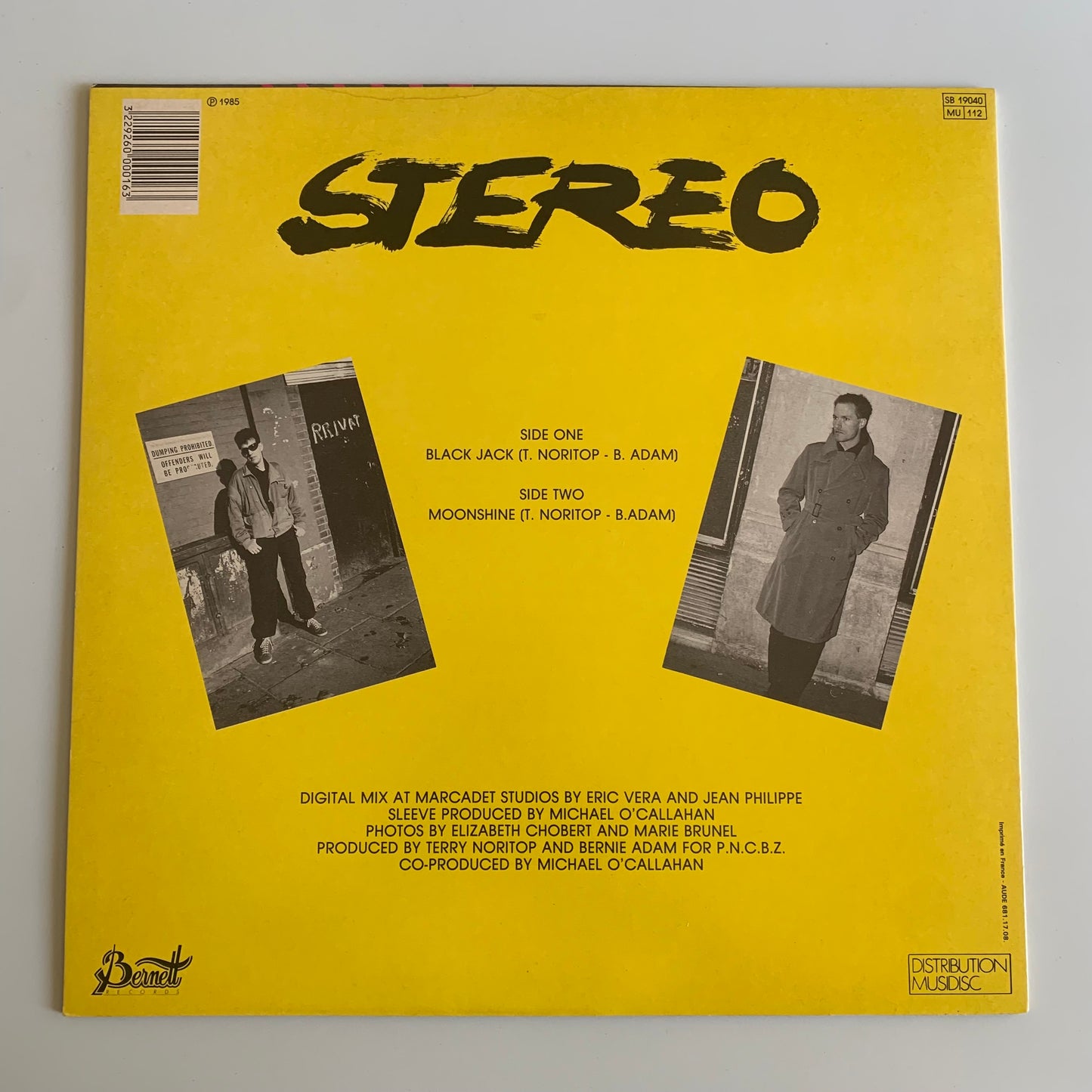 Stereo - Black Jack - Maxi 1985 Occasion