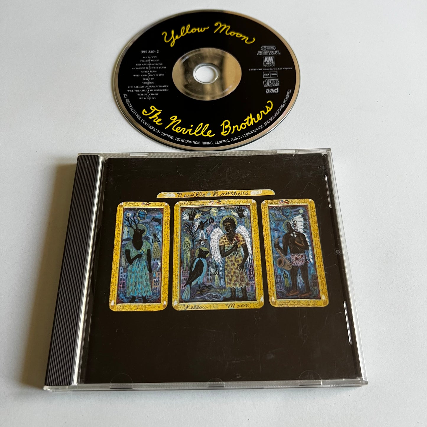 CD - The Neville Brothers - Yellow Moon - 1989
