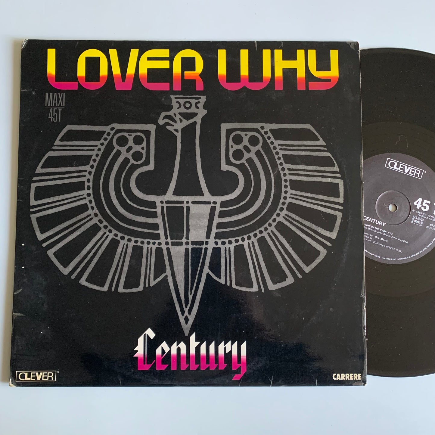 Century - Lover Why - Single 1985