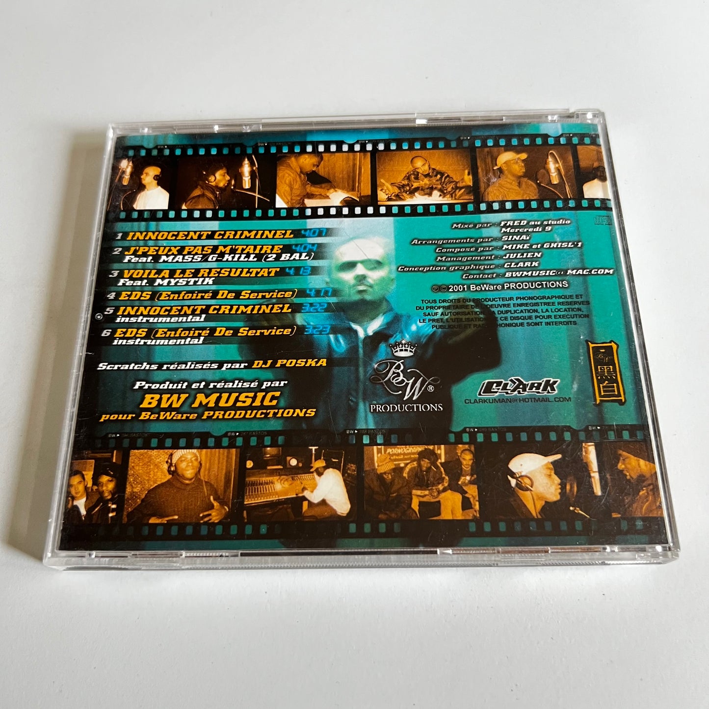 CD - Bastos - J'Peux Pas M'Taire - 2001