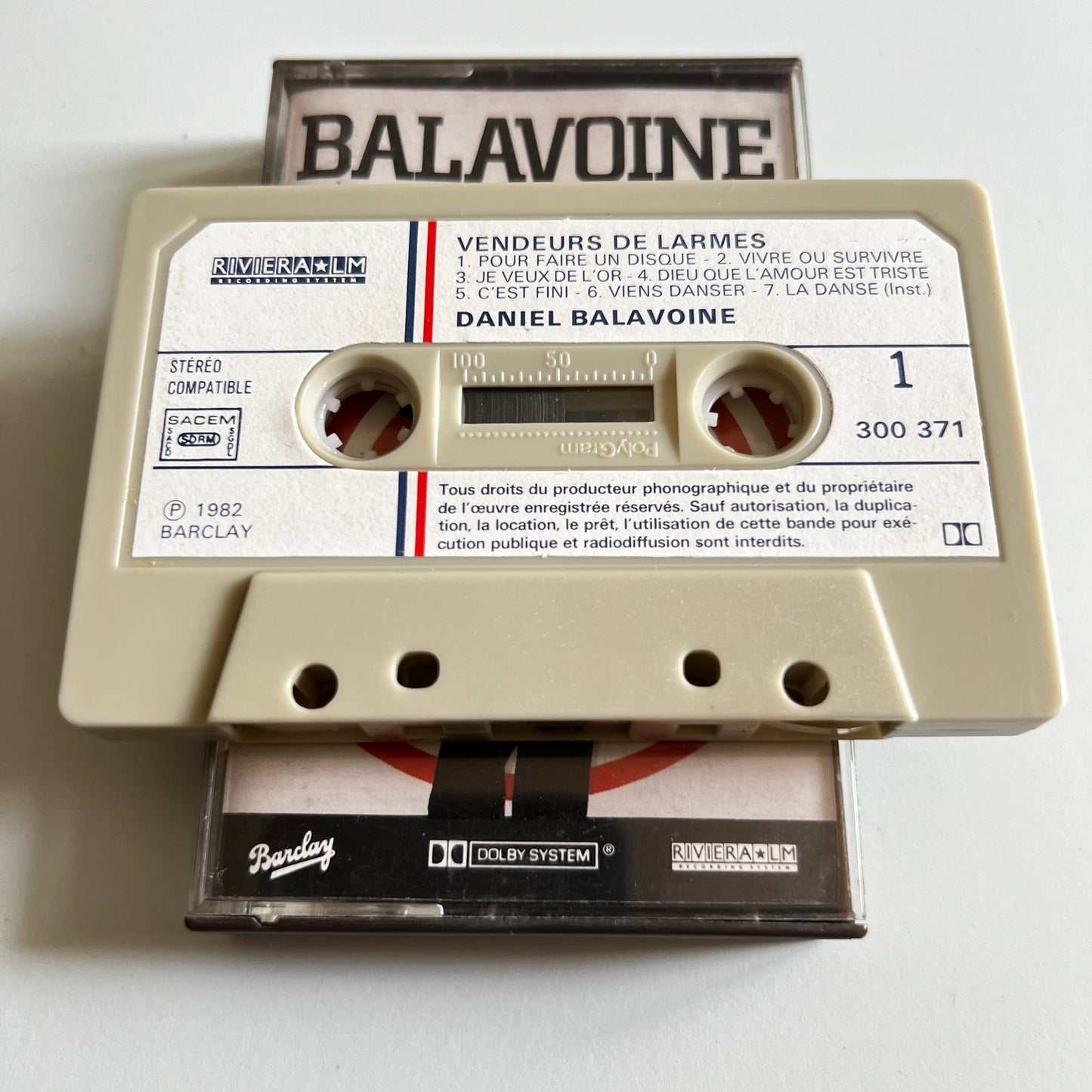 Daniel Balavoine - Vendeurs De Larmes - 1982