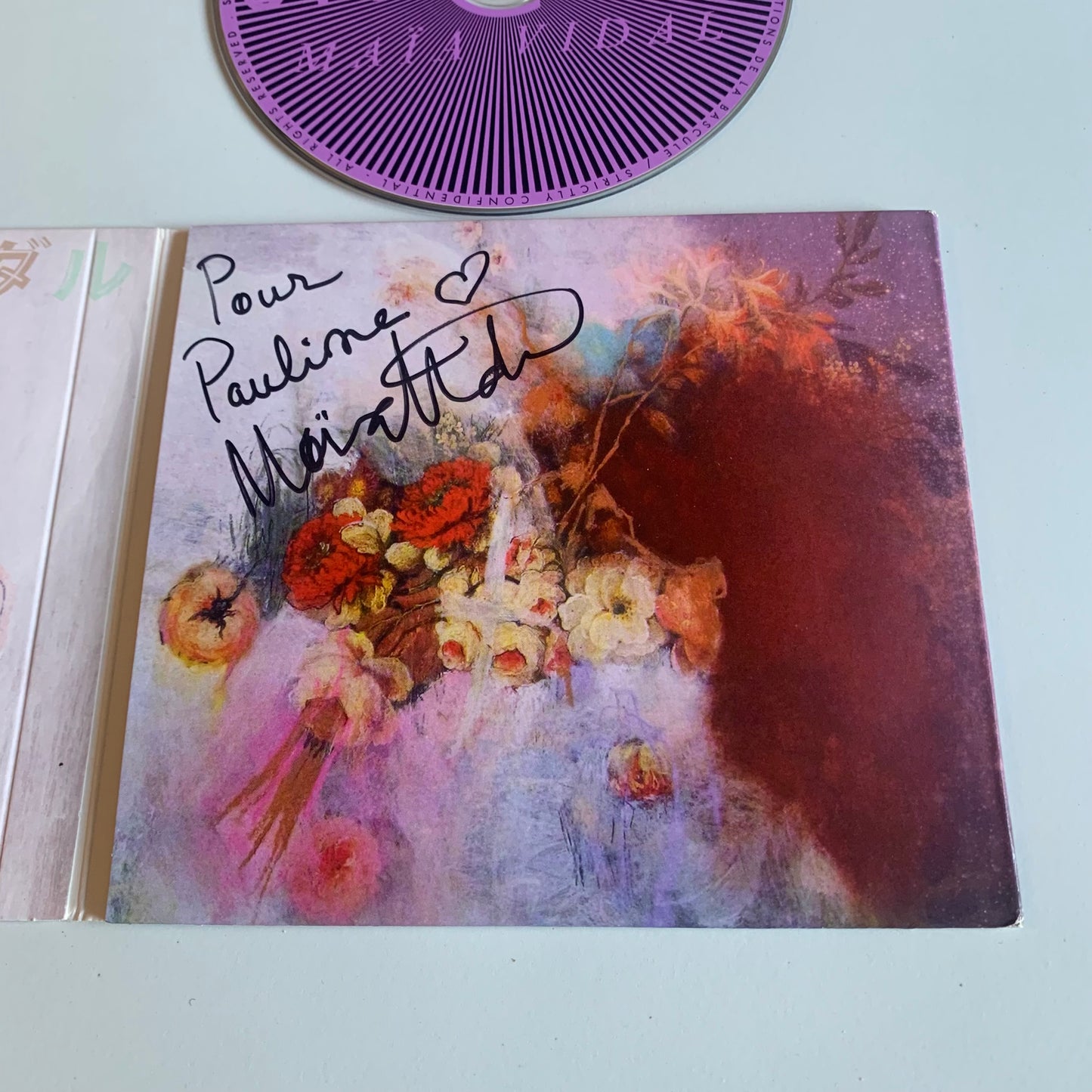 CD Dédicacé - Maïa Vidal - Spaces - 2013