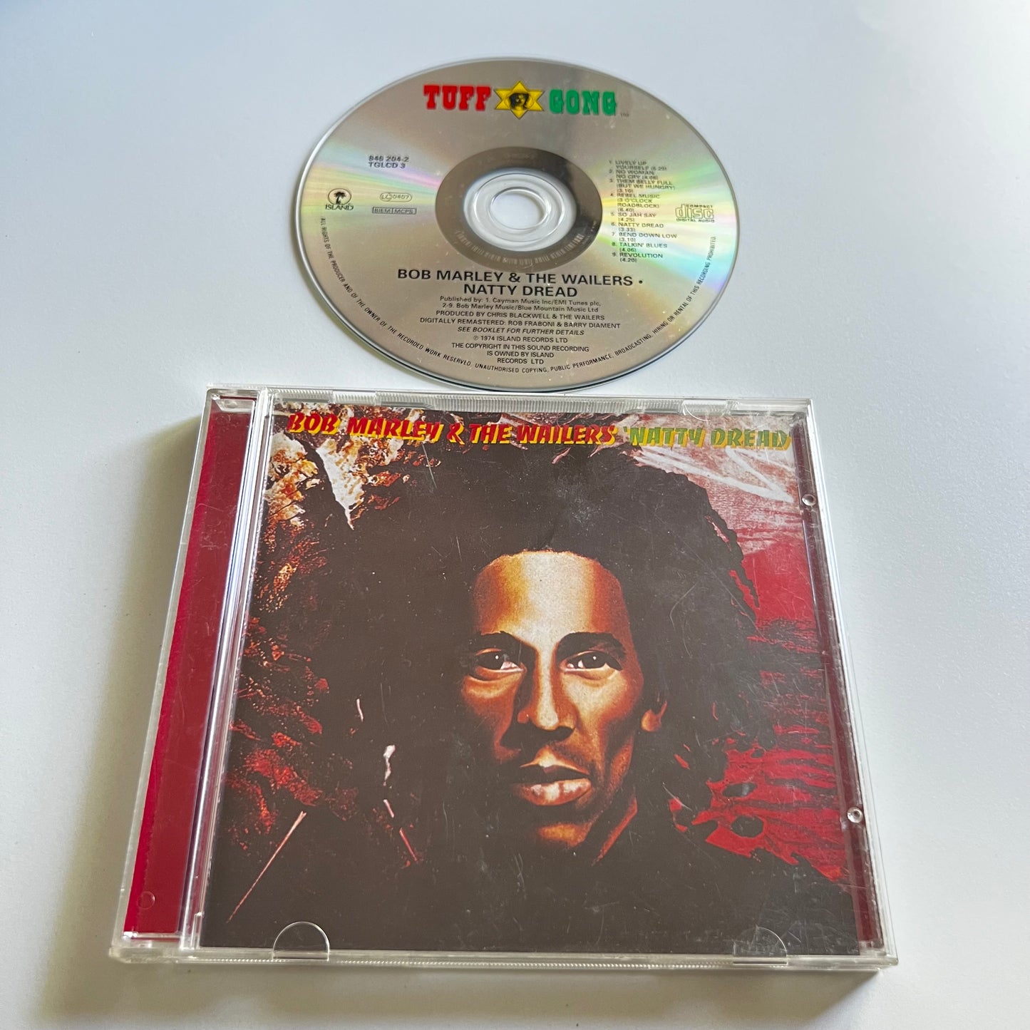 CD - Bob Marley & The Wailers - Natty Dread