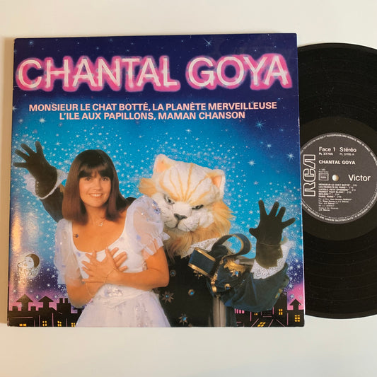 Chantal Goya - Monsieur le Chat Botté - LP 1982 Occasion