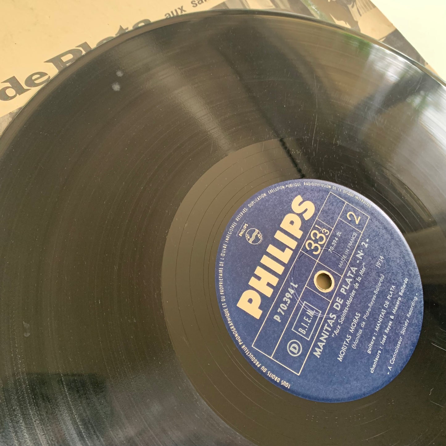 Manitas De Plata - N°2 "Aux Saintes-Maries De La Mer" - LP 1966 Occasion