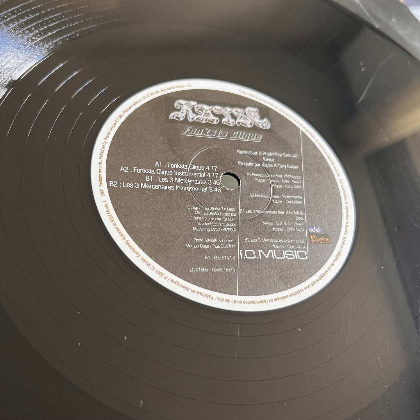 Kayse - Fonksta Clique - Single 2001
