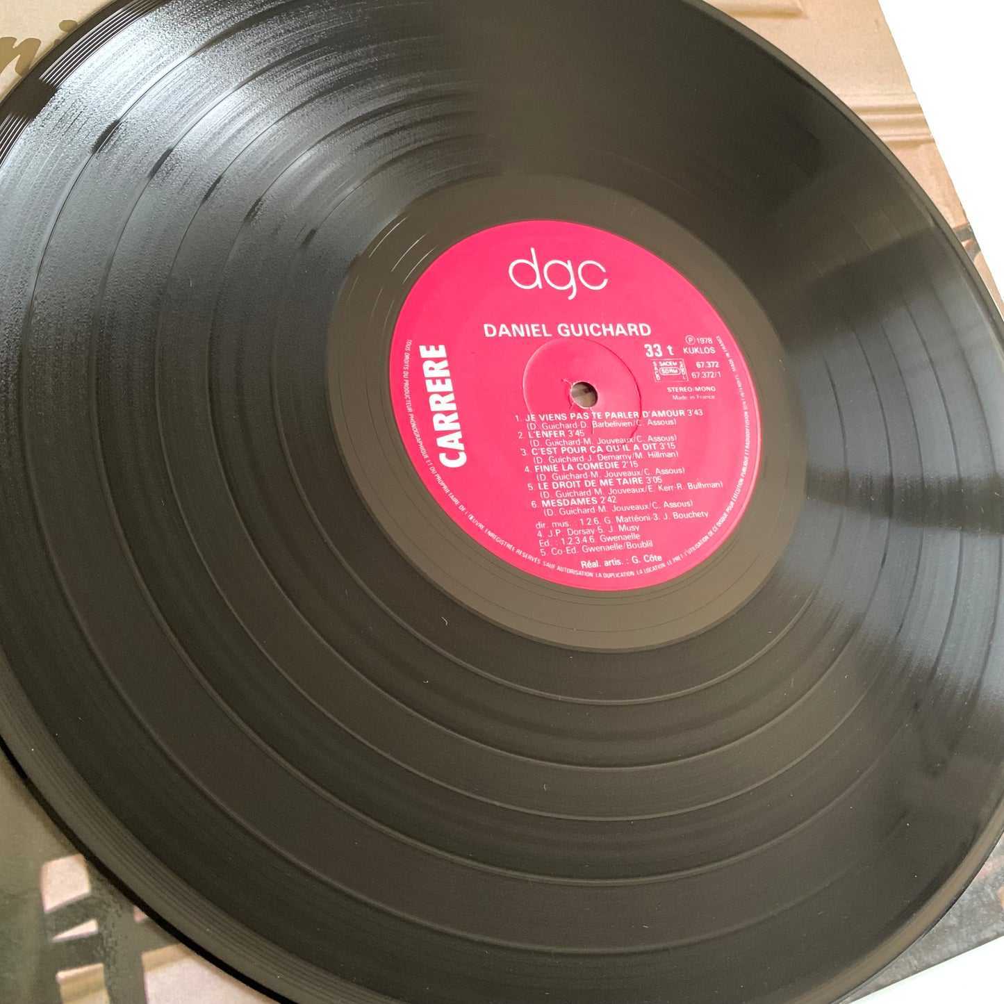 Daniel Guichard - LP 1979