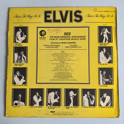 Elvis Presley - Elvis - That's The Way It Is - LP 1971 Occasion