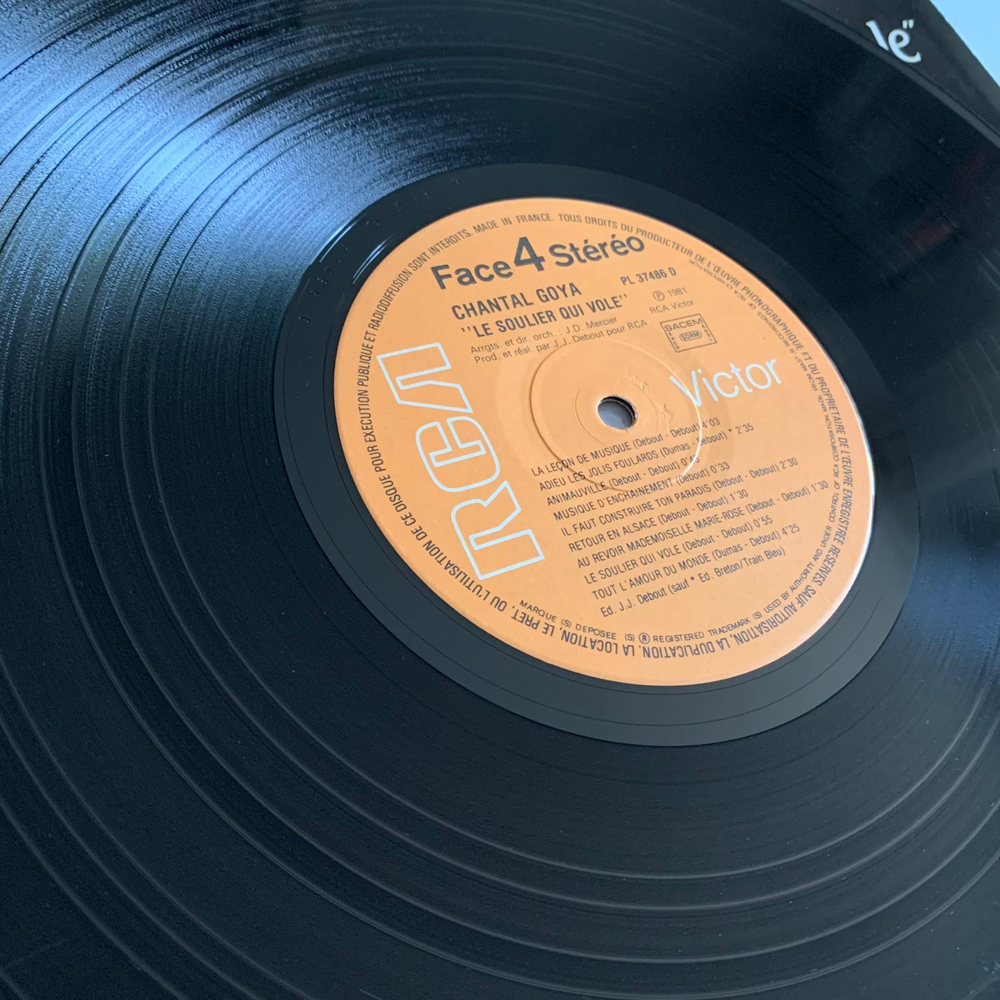 Chantal Goya - Le Soulier Qui Vole - Double LP 1981 Occasion