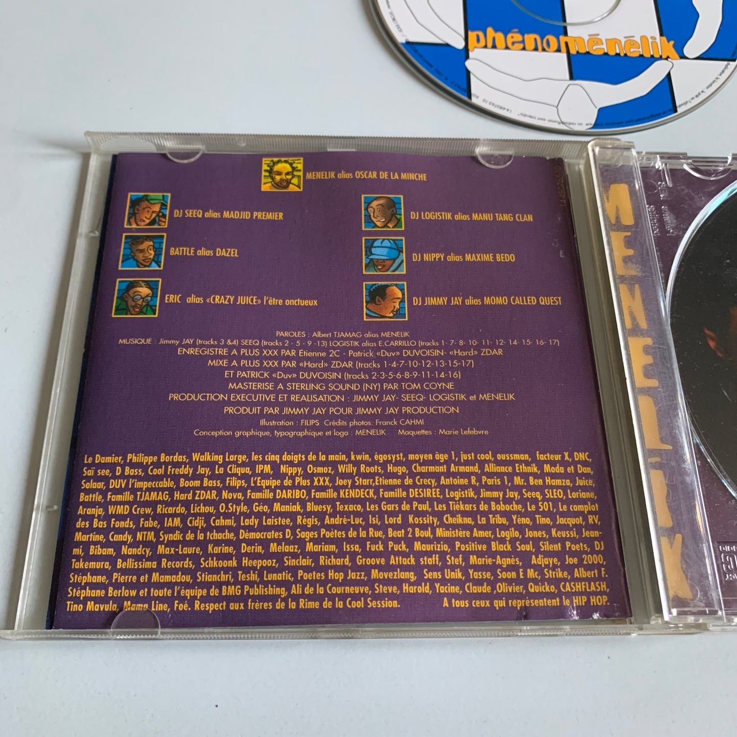 CD - Menelik & La Tribu - Phénoménélik - 1995