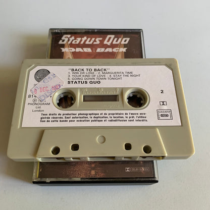 Status Quo - Back To Back - 1983 Occasion