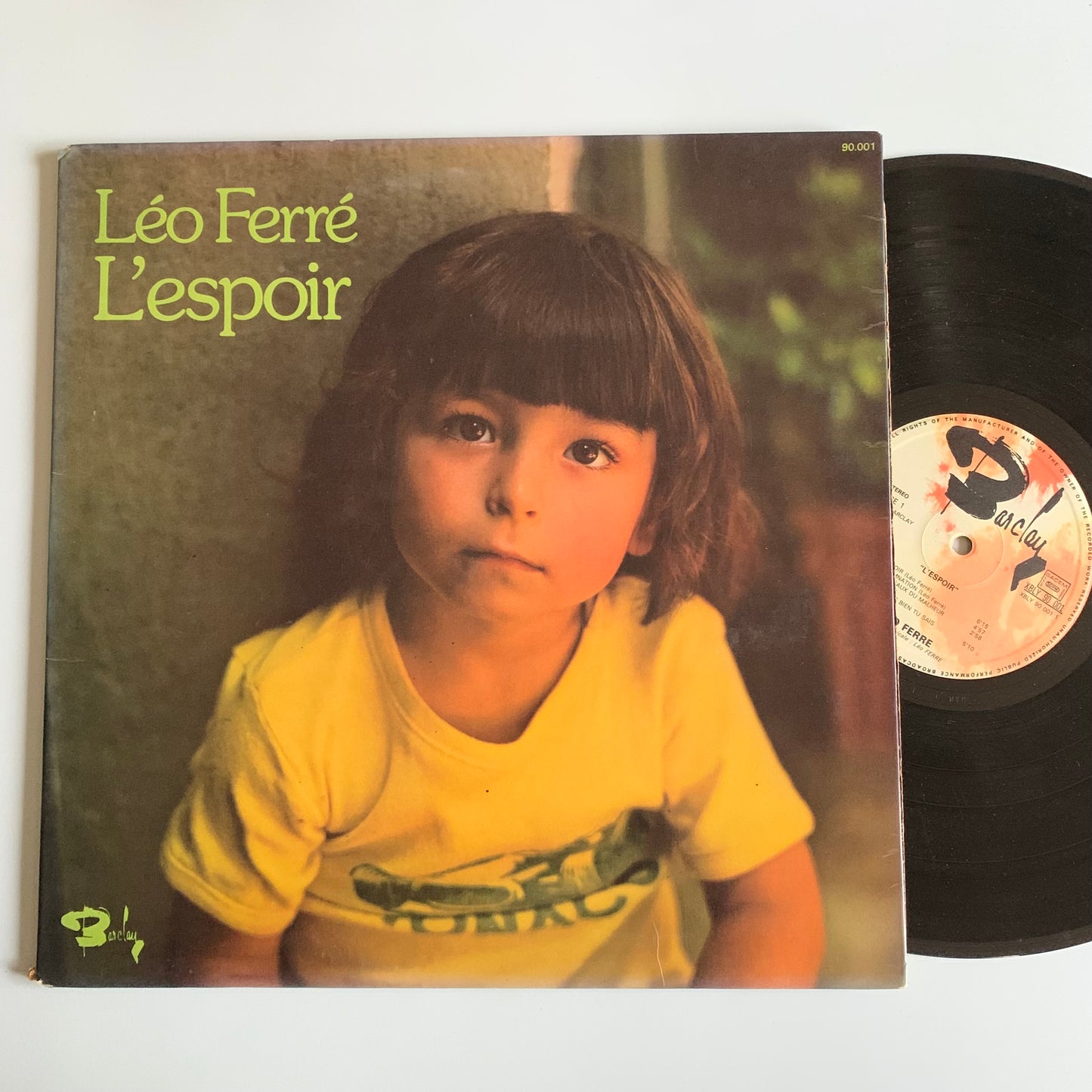 Léo Ferré - L'espoir - LP 1974