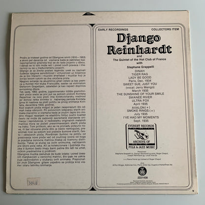 Django Reinhardt - Django Reinhardt - Volume IV - LP 1983 Occasion