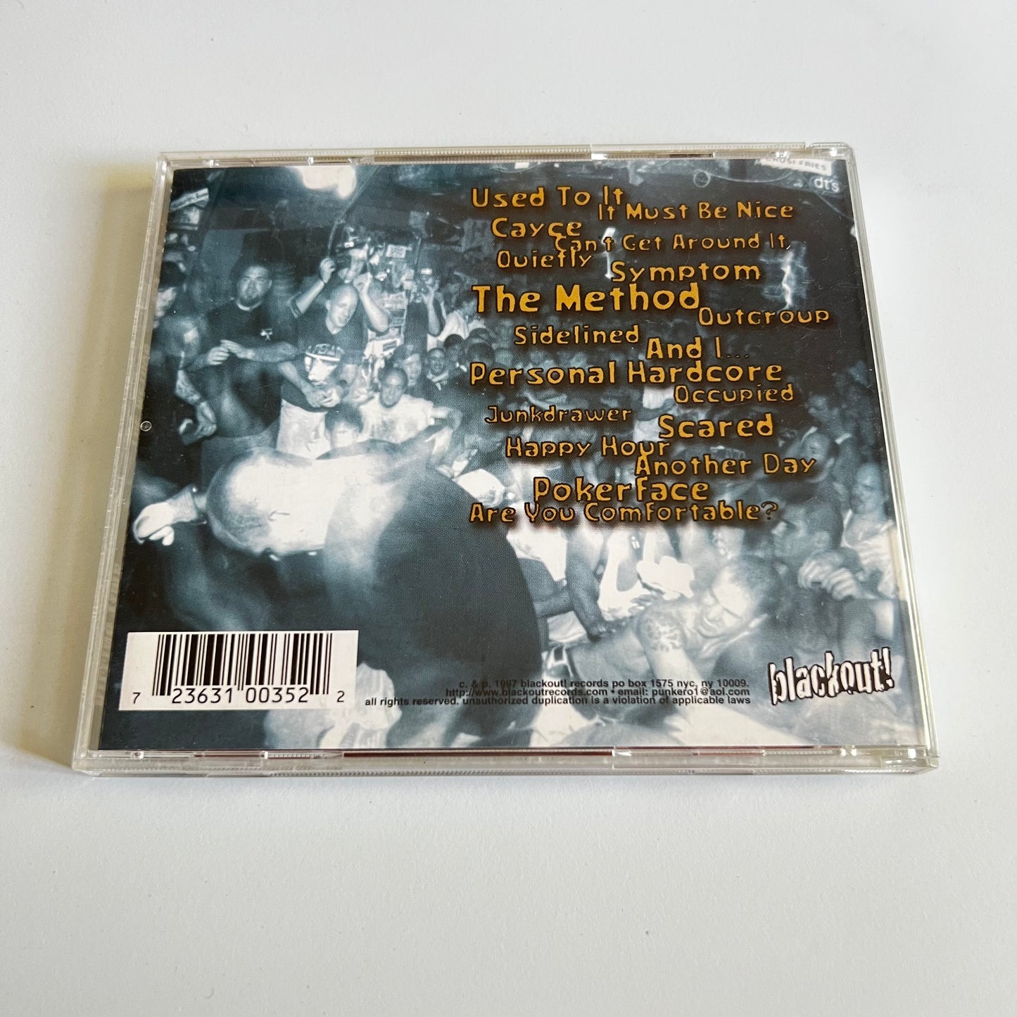 CD - Killing Time - The Method - 1997