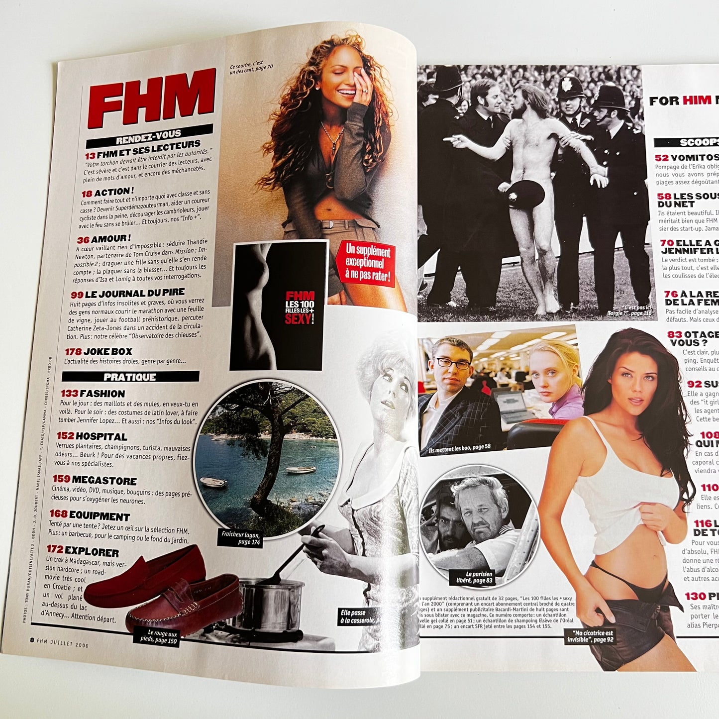 Magazine FHM - Jennifer Lopez - Nº12 Juillet 2000