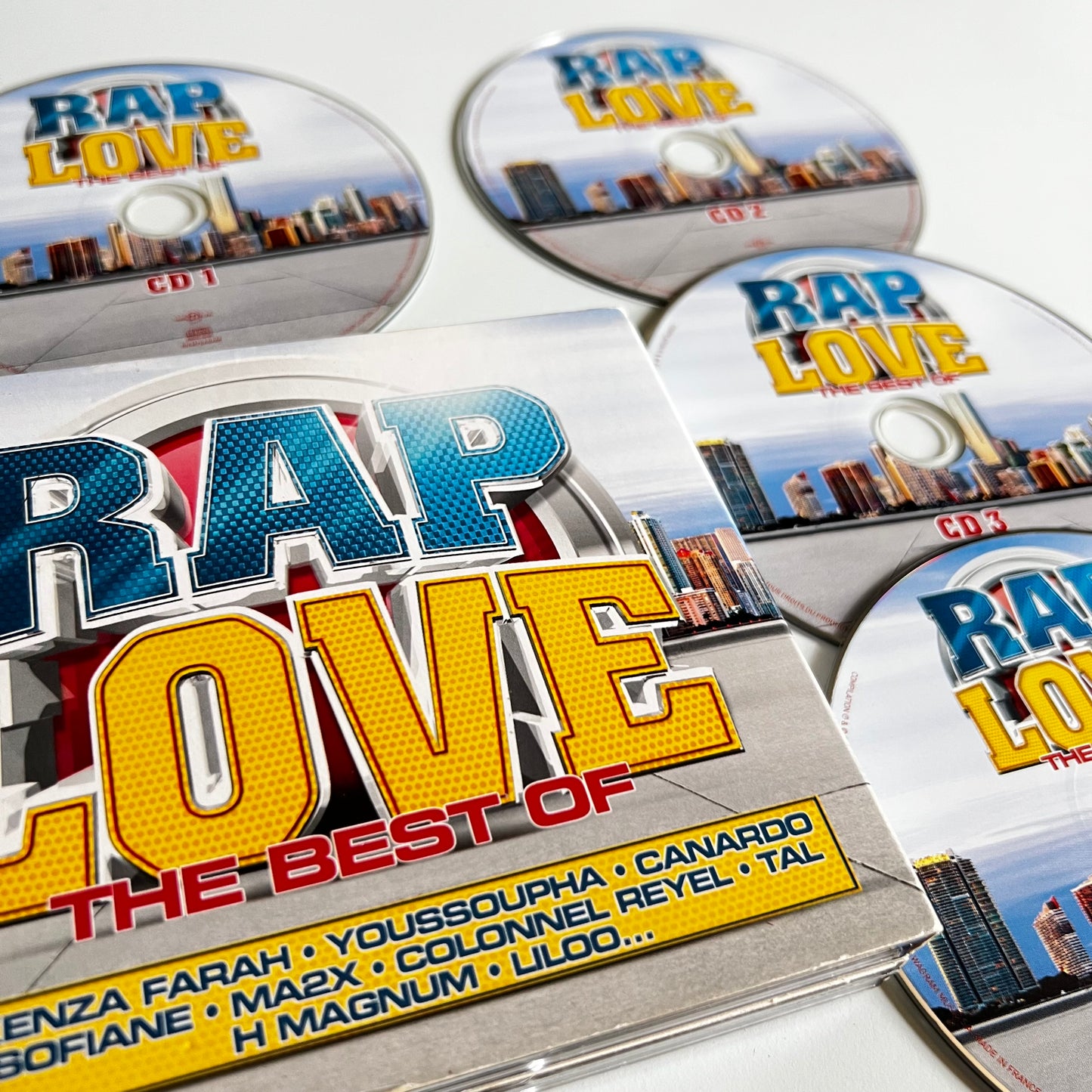 CD - Compilation - Rap Love The Best Of - 2014