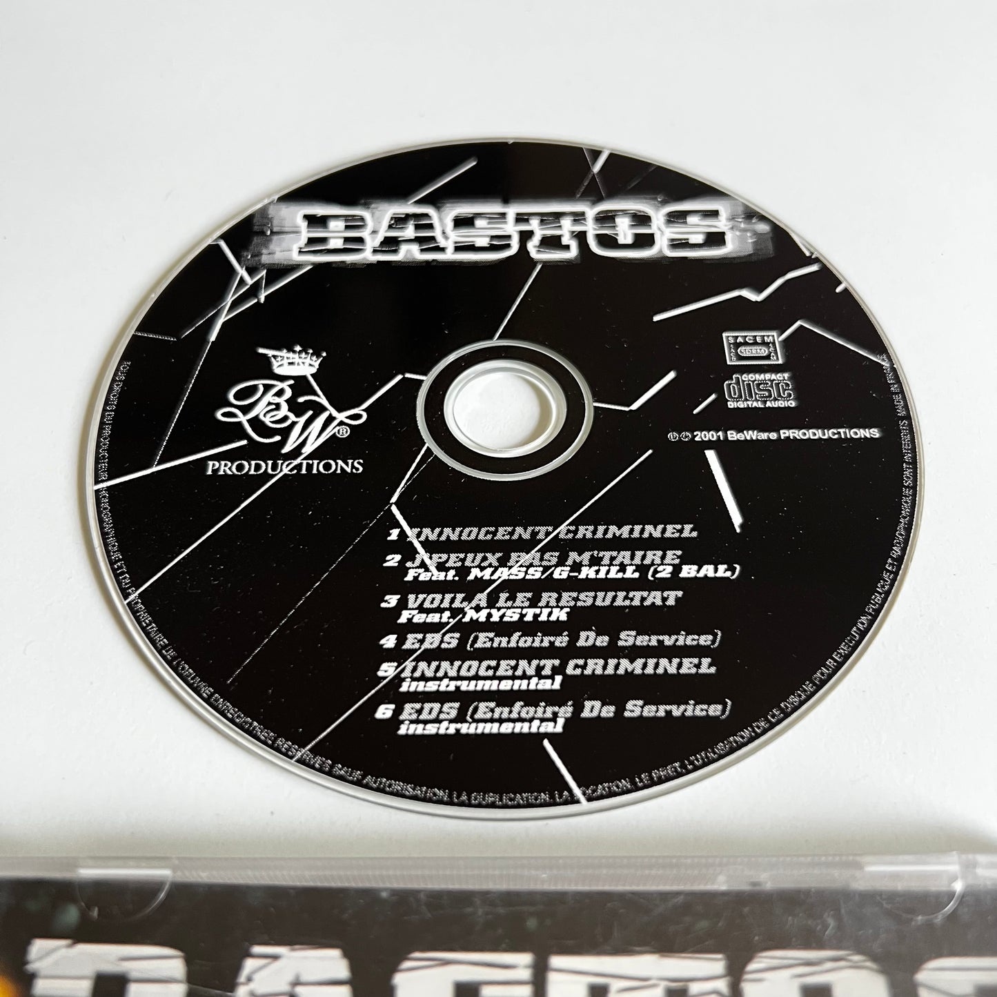CD - Bastos - J'Peux Pas M'Taire - 2001