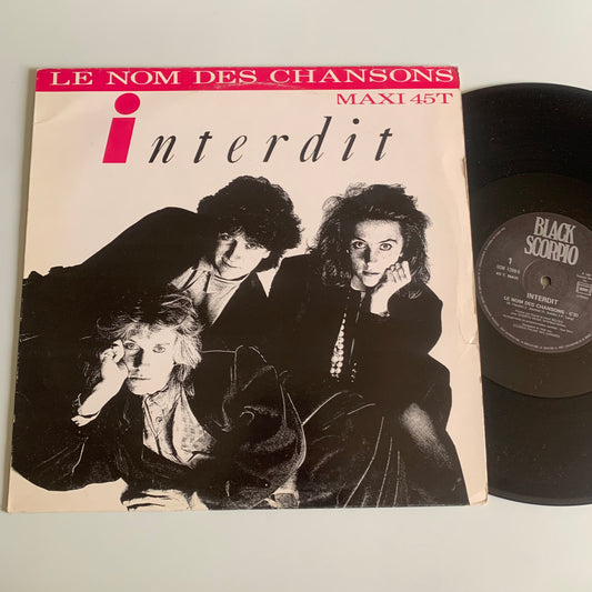 Interdit - Le Nom Des Chansons - 1987 Occasion