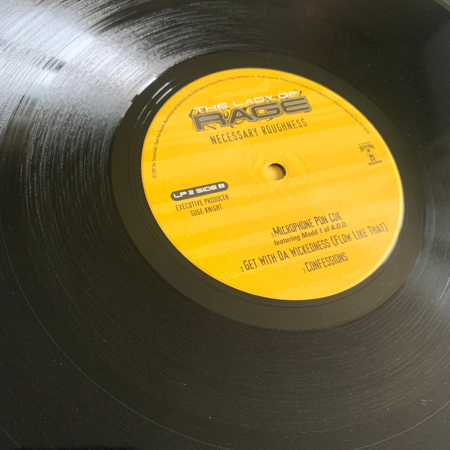 The Lady Of Rage - Necessary Roughness - Double LP 1997