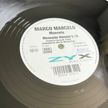 Marco Marcelo - Muevete - Single 1996