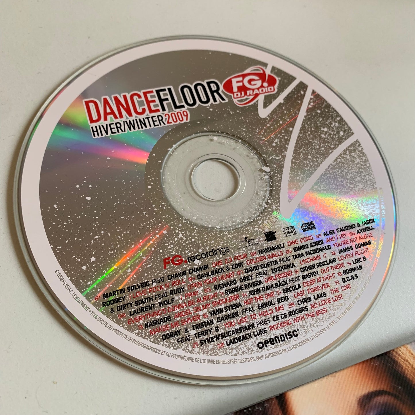 CD - Compilation - Dancefloor FG - Hiver/Winter 2009 - Occasion