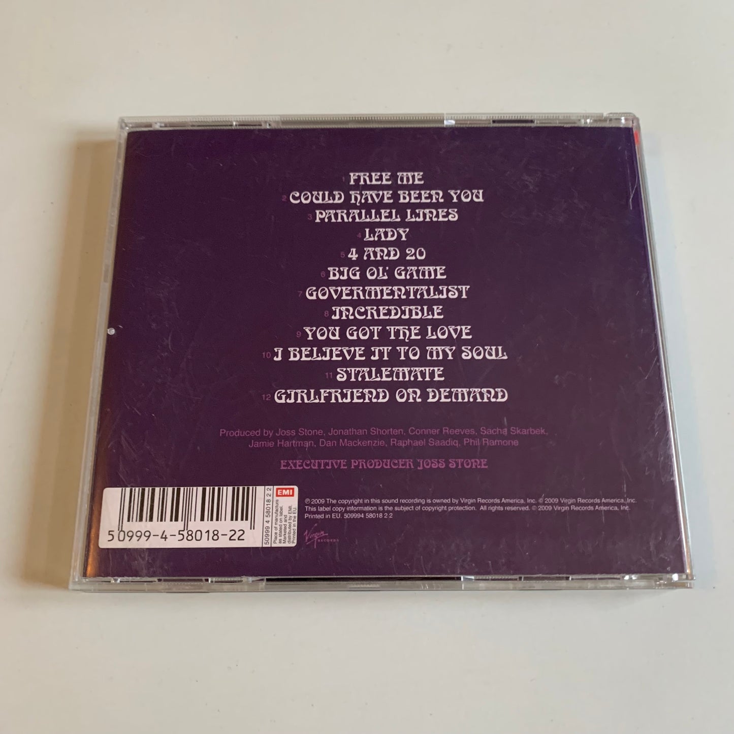CD - Joss Stone - Colour Me Free - 2009 Occasion