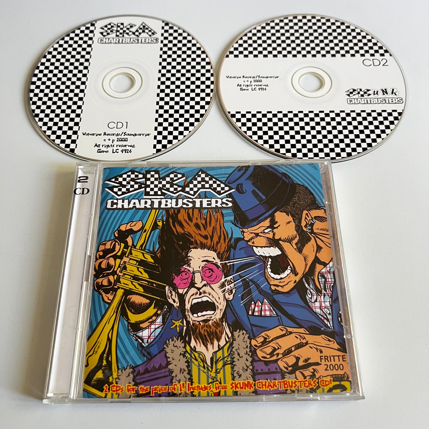 CD - Compilation - Ska Chartbusters - 2000