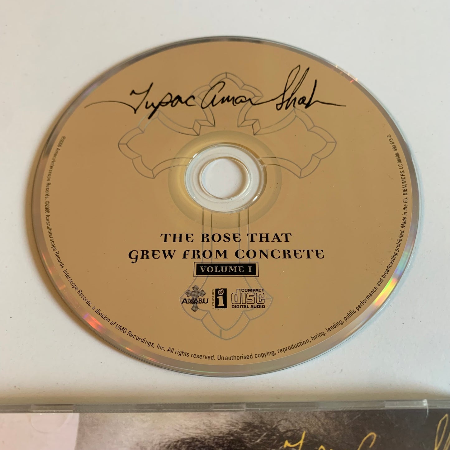CD - 2 Pac - Tupac Shakur - The Rose That Grew From Concrete Vol. 1 - 2000 Occasion