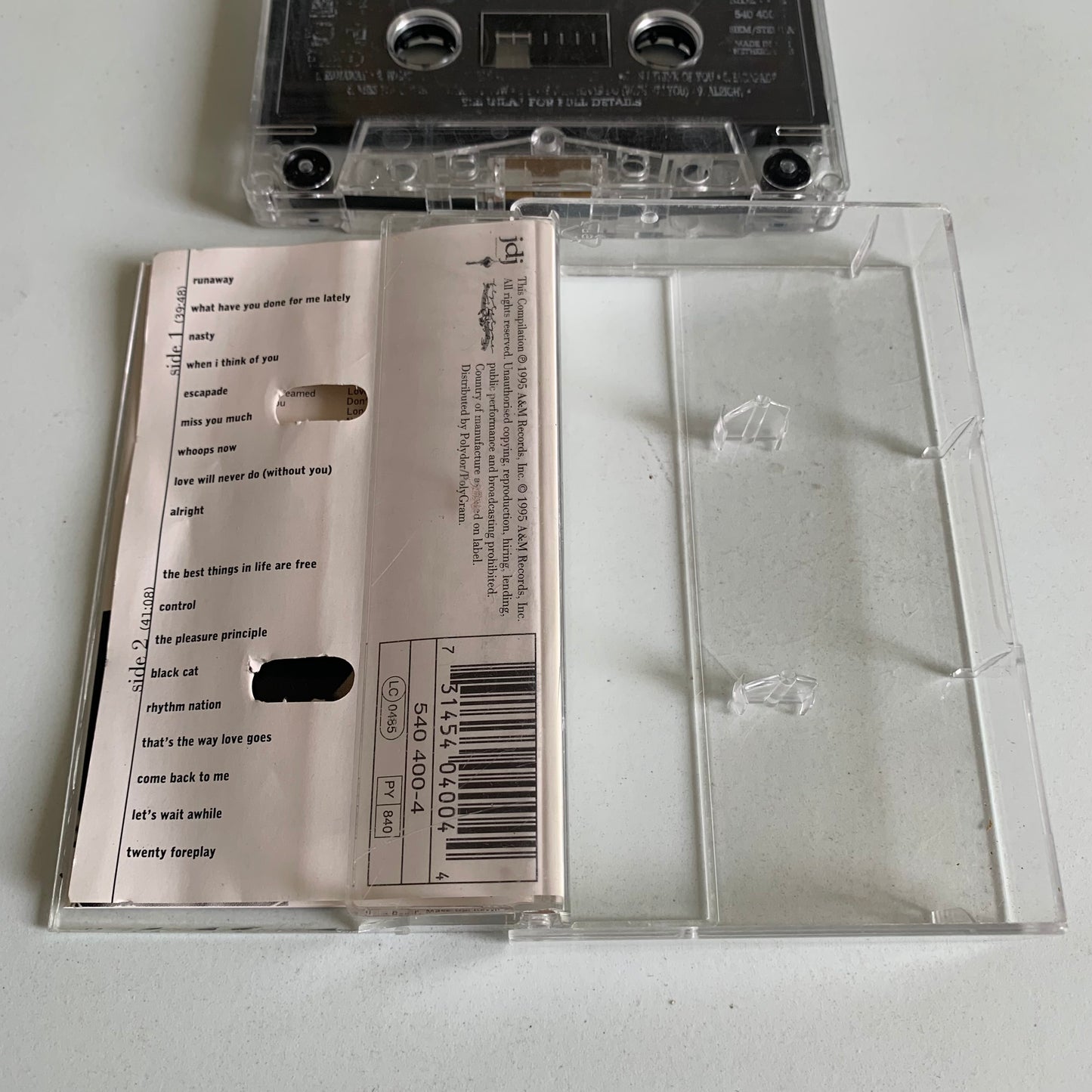 Janet Jackson - Design Of A Decade 1986 / 1996 - 1995 Occasion