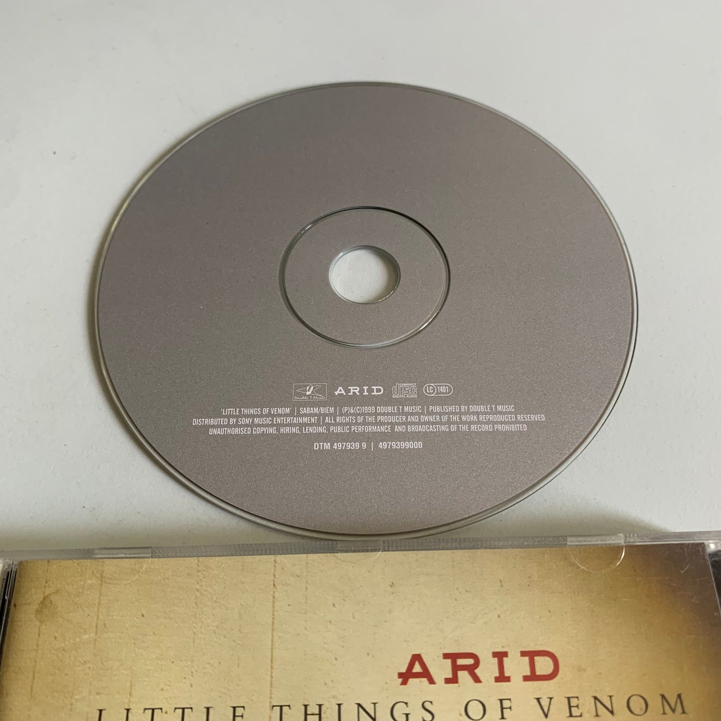 CD - Arid - Little Things Of Venom - 1999 Occasion