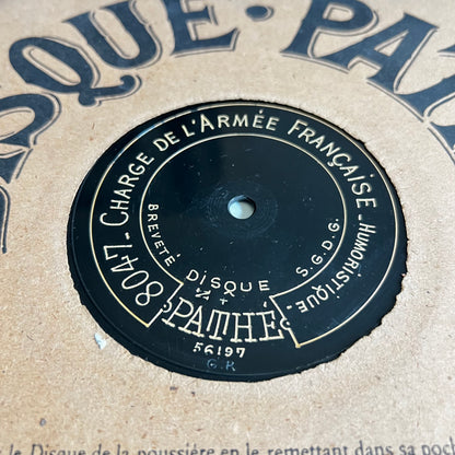 Disque Pathé - Défilé De La Garde Républicaine / Charge De L'armée Française - 29cm