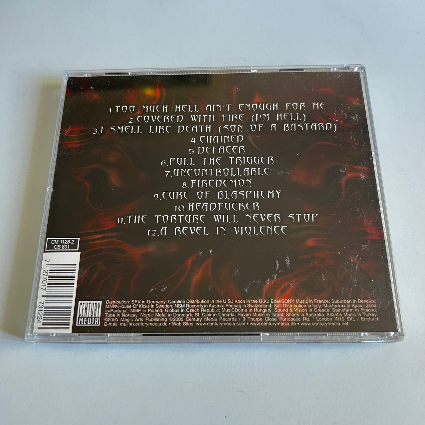 CD - Carnal Forge - Firedemon - 2000