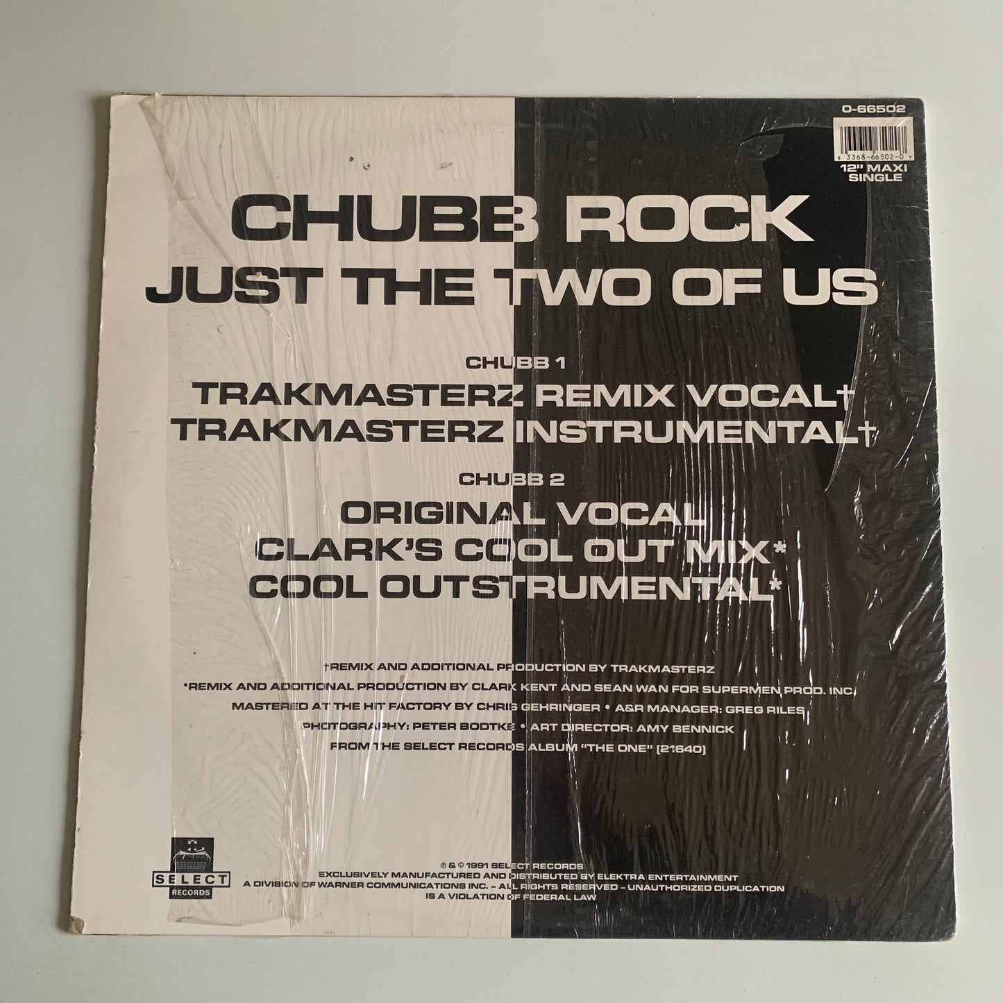 Chubb Rock - Just The Two Of Us - Single 1991