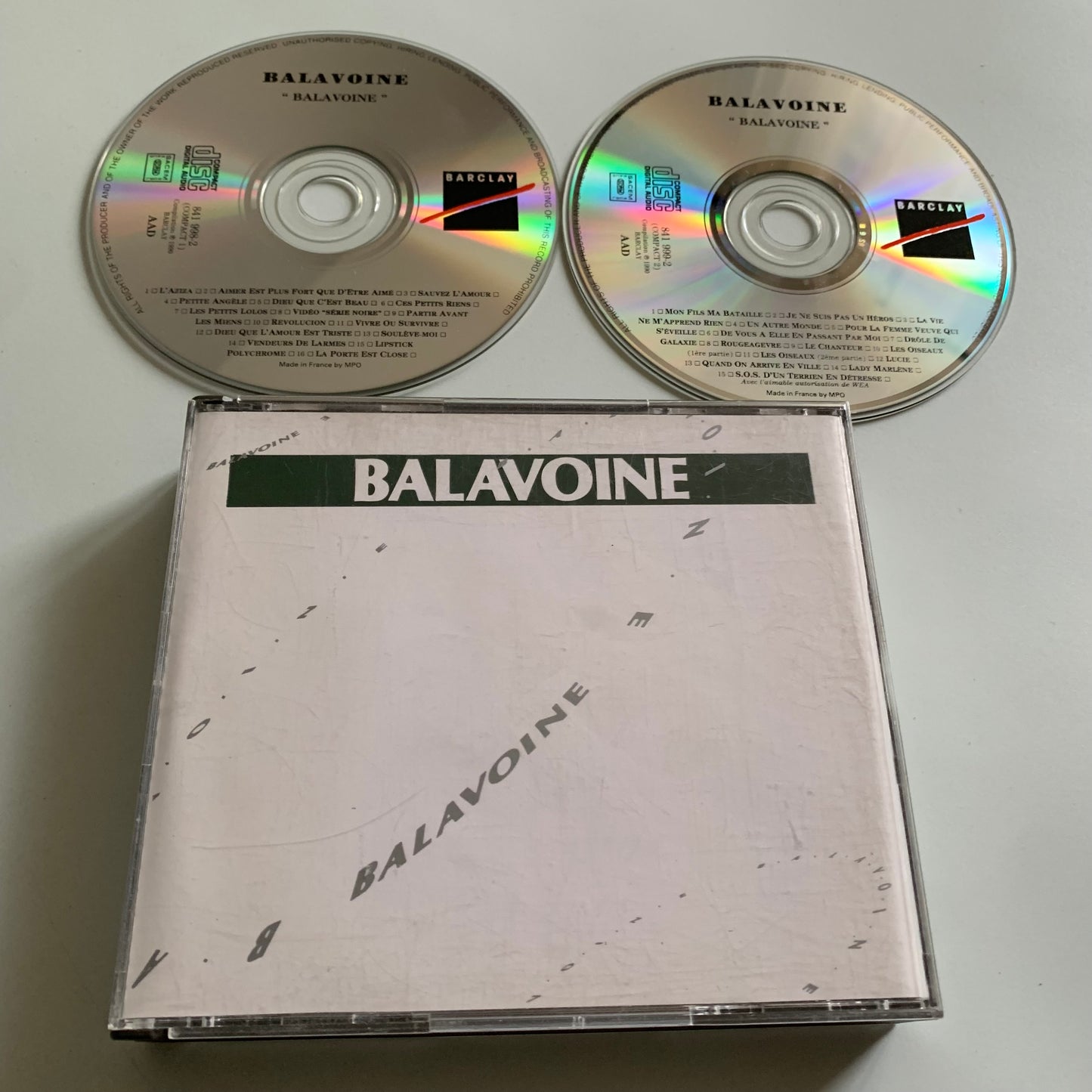 CD - Daniel Balavoine - Balavoine - 1990 Occasion